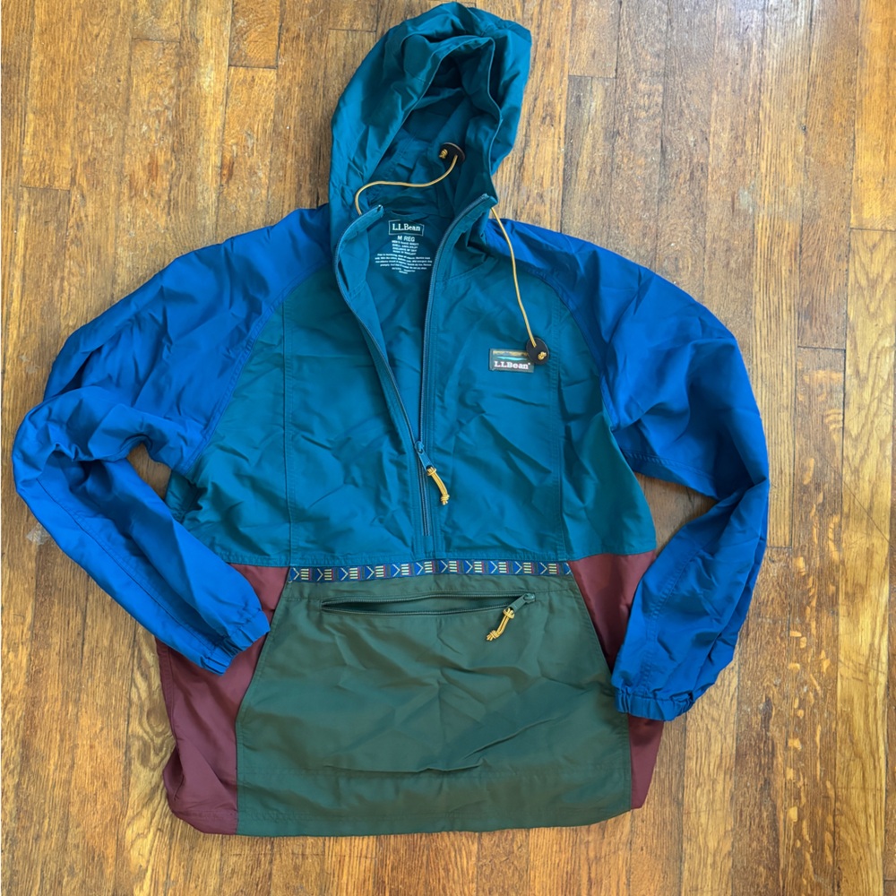 LL Bean Mountain Classic Anorak Jacket Men’s M
